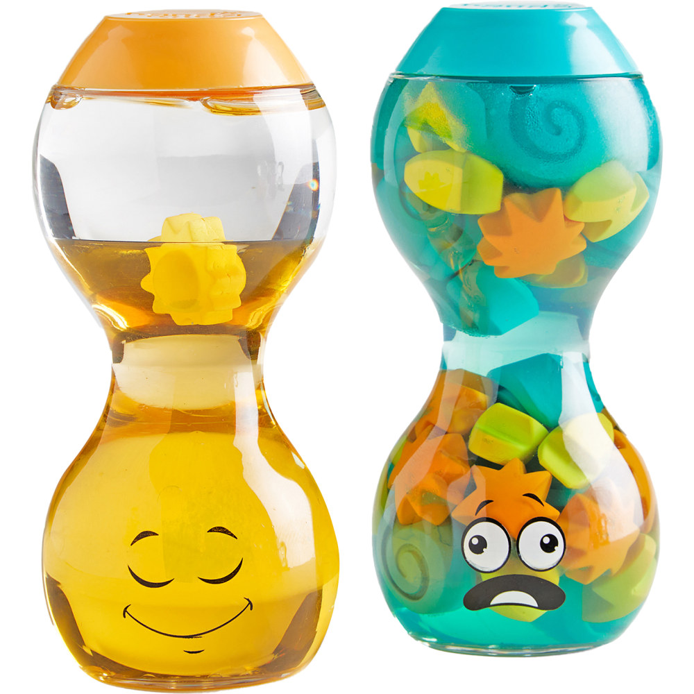 Hand2Mind Express Your Feelings Sensory Bottles, Opposites: Overwhelmed and Calm, Pre-K To 6 MPN:HTM96241