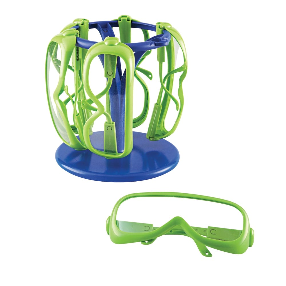 Learning Resources Primary Science Safety Glasses, 7 1/2in x 7in, Grades Pre-K+, Pack Of 6 MPN:LER1447