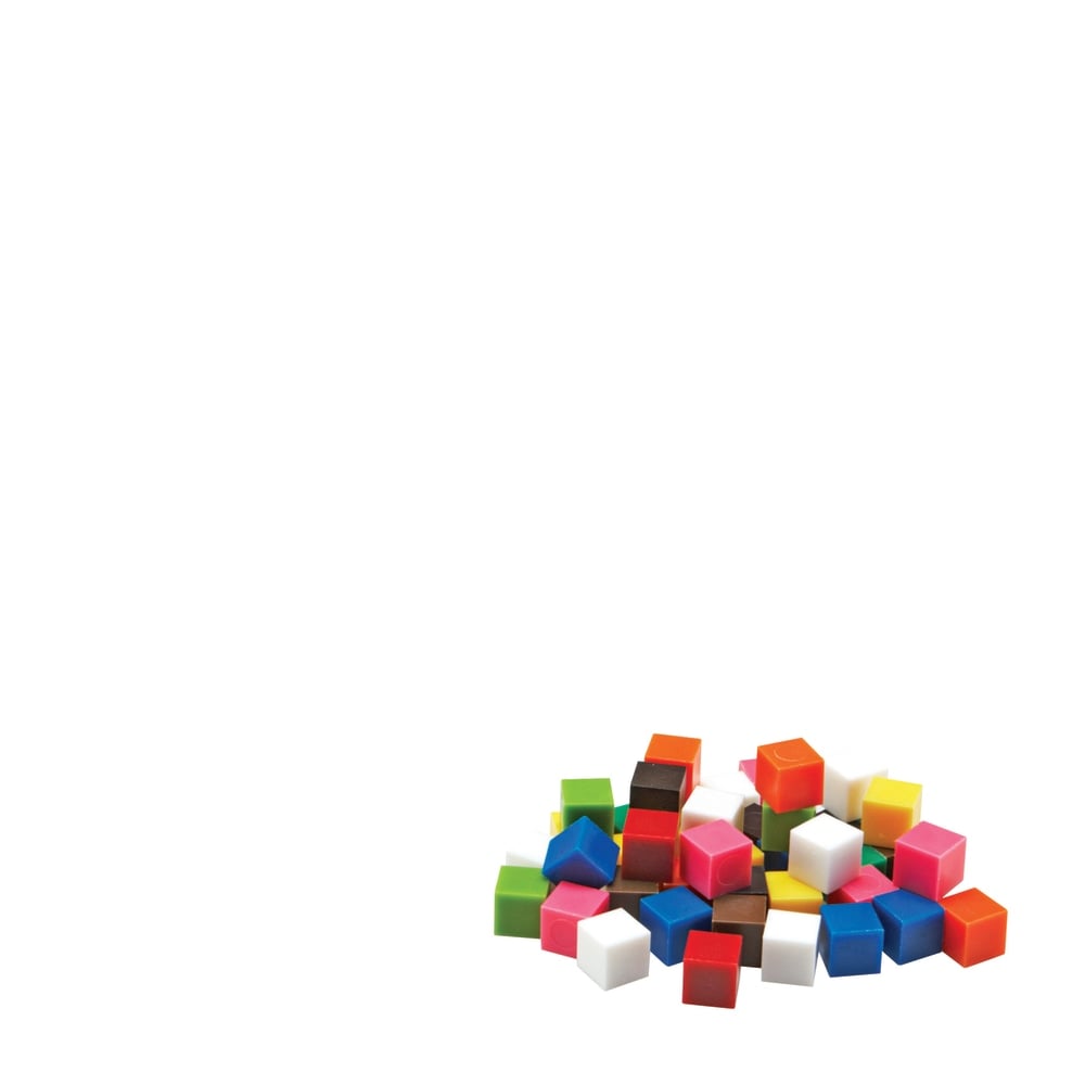 Learning Resources Centimeter Cubes, 1 Cm, Grades 1-9, Pack Of 500 MPN:LER2076