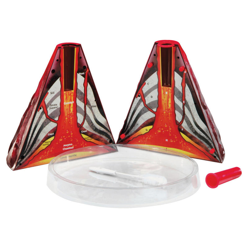 Learning Resources Erupting Volcano Model, Grades 1 - 12 MPN:LER2430