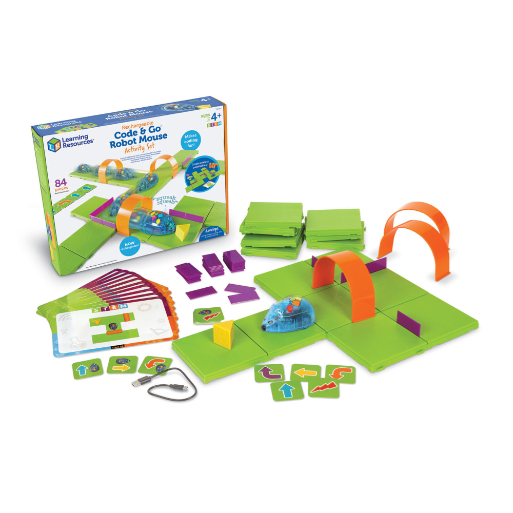 Learning Resources Code N Go Mouse Activity Set, Rechargeable MPN:LER2872