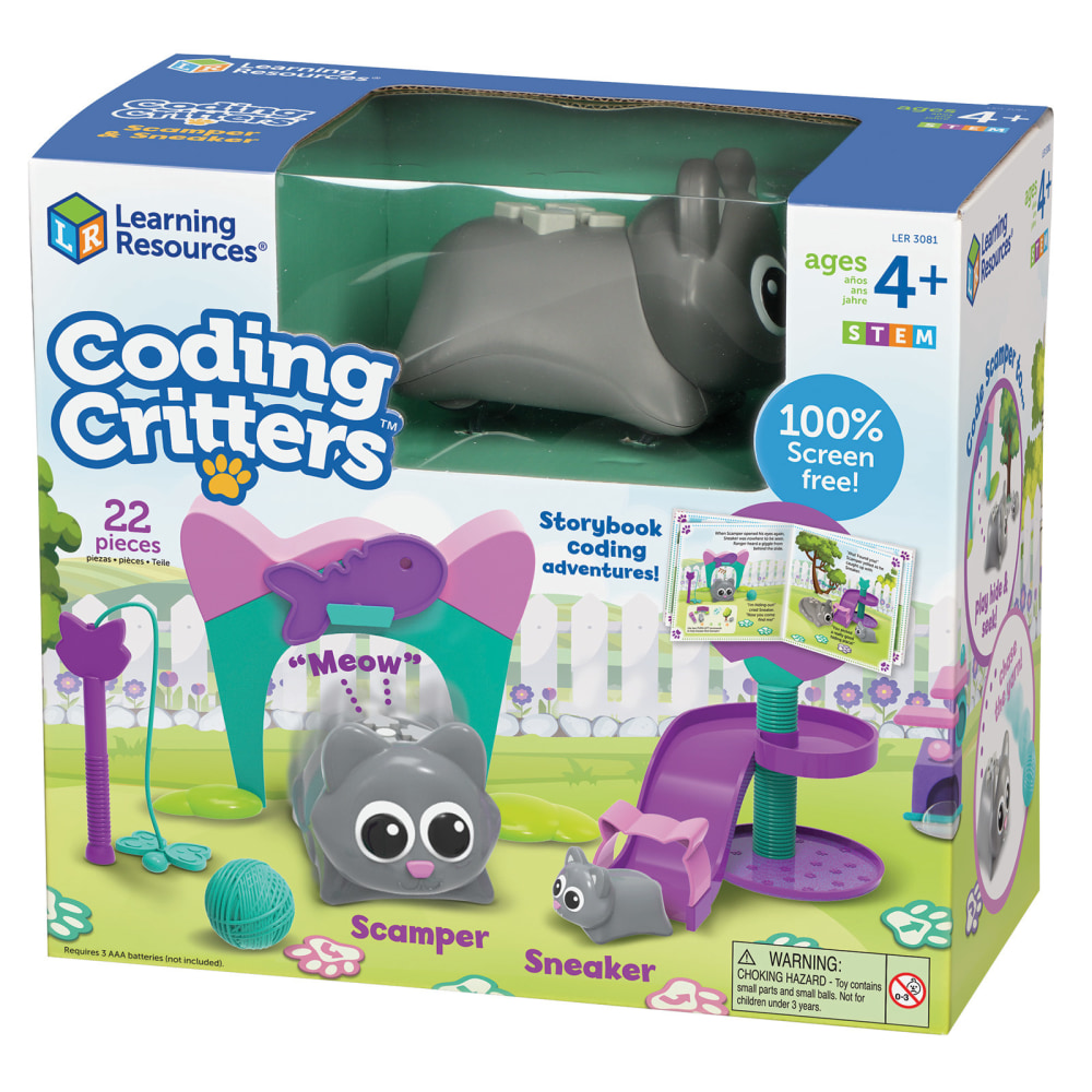 Learning Resources Coding Critters Scamper & Sneaker MPN:LER3081