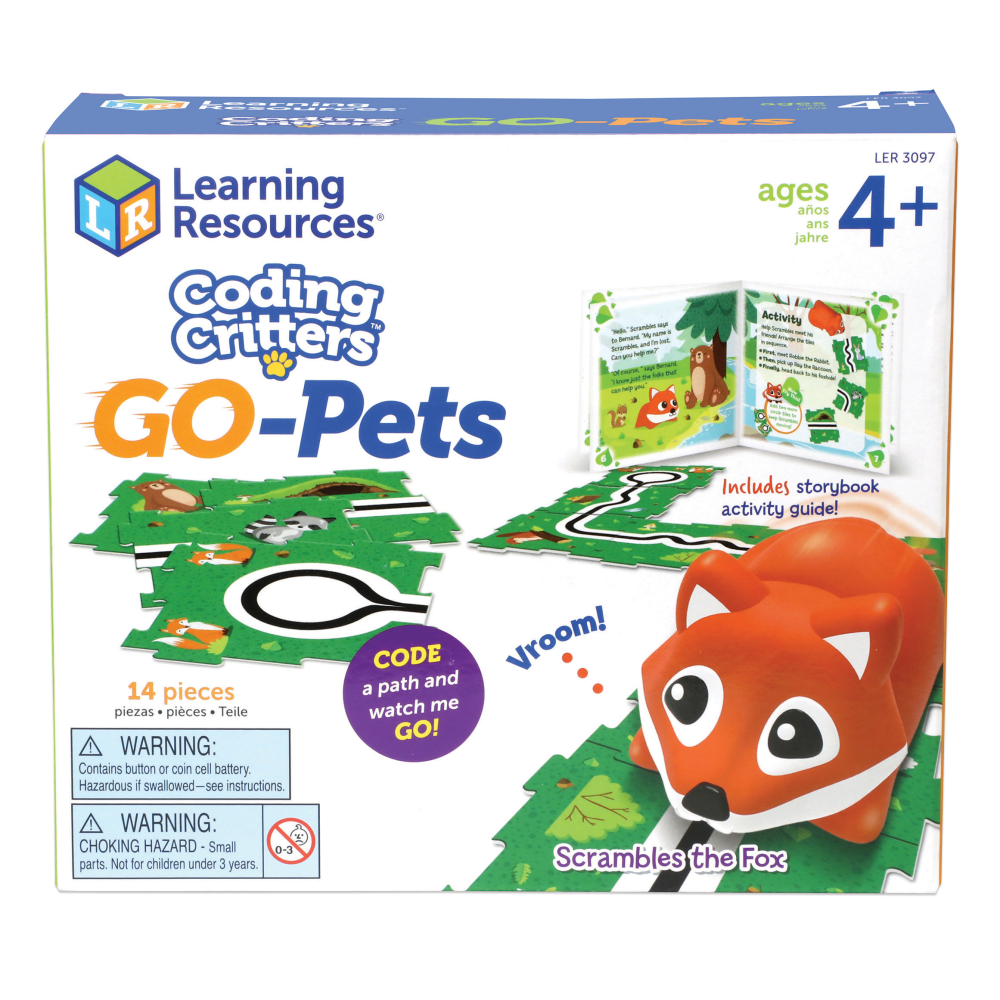 Learning Resources Coding Critters Go-Pets, Scrambles The Fox MPN:LER3097