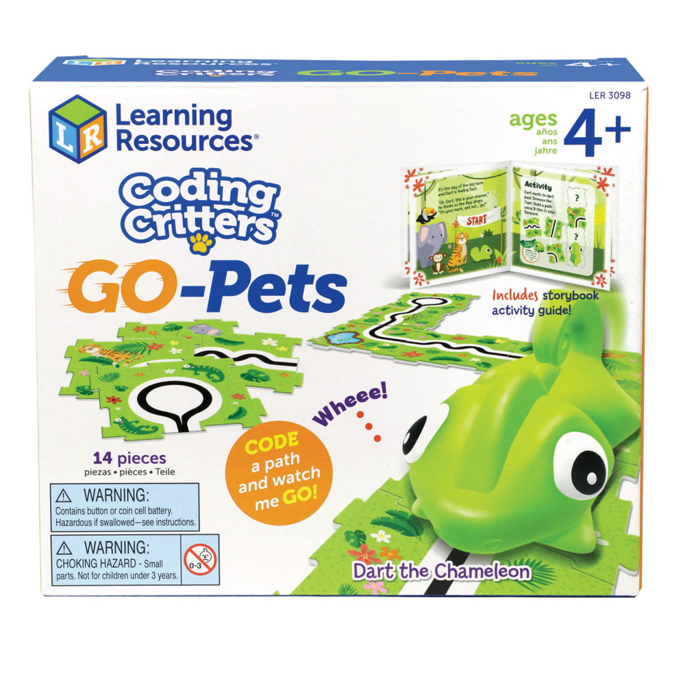 Learning Resources Coding Critters Go-Pets, Dart The Chameleon MPN:LER3098