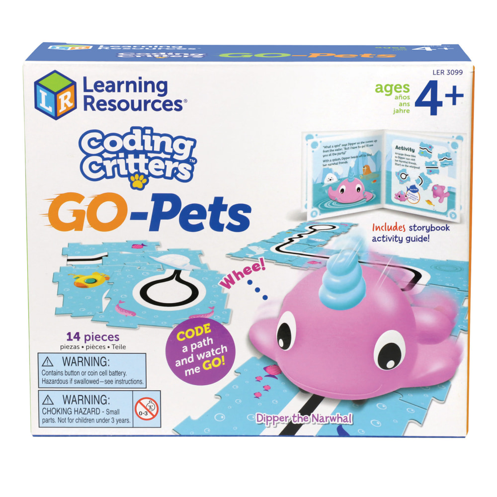 Learning Resources Coding Critters Go-Pets, Dipper The Narwhal MPN:LER3099