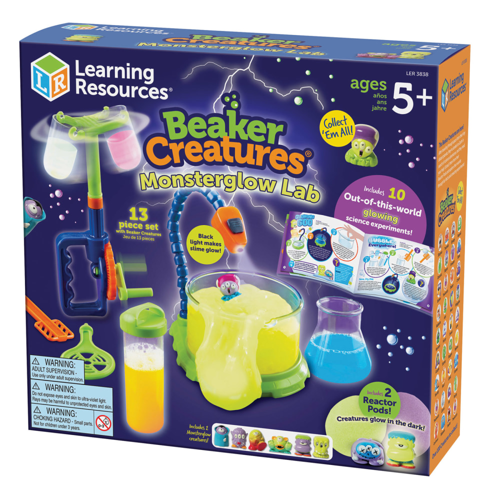 Learning Resources Beaker Creatures Monster Glow Lab MPN:LER3838