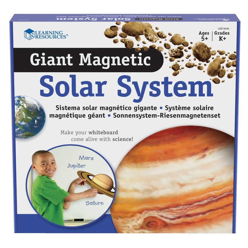 Learning Resources Giant Magnetic Solar System Set, Grades Pre-K - 4 MPN:LER6040