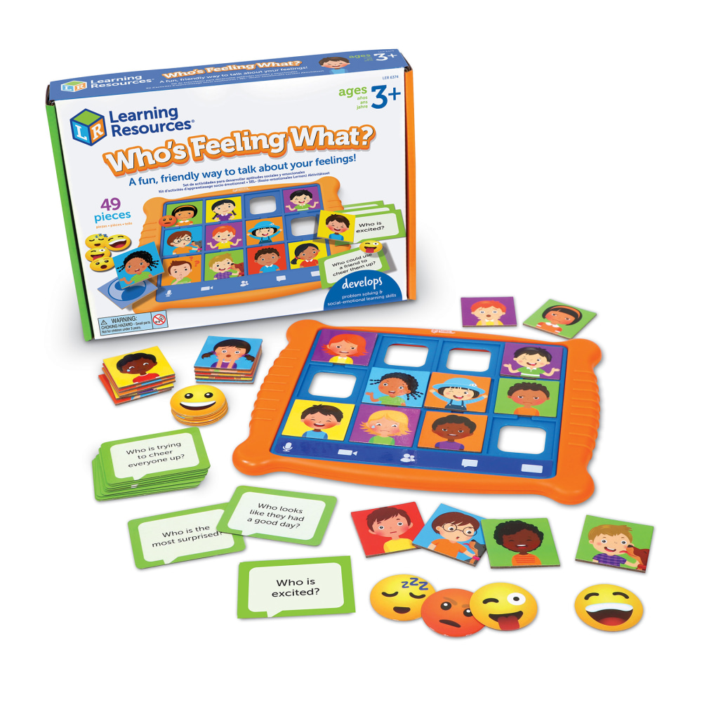 Learning Resources Whos Feeling What?, Multicolor MPN:LER6374
