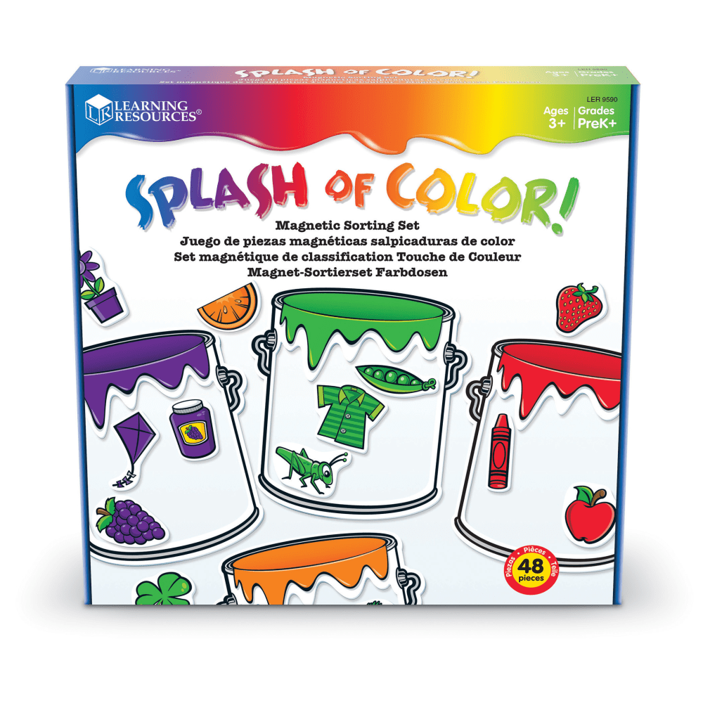 Learning Resources Splash Of Color Magnetic Sorting Set MPN:LER9590