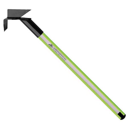 Drywall Hook, 6 ft. Dog Bone Pole, HiViz Lime MPN:DBL-6DH-B