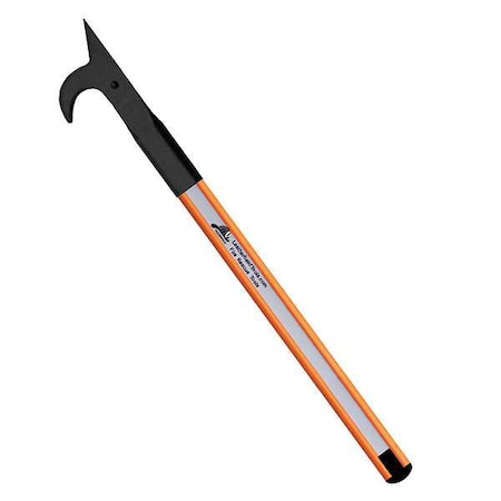 American Hook, 12 ft. Dog Bone Pole, HiViz Orange MPN:DBO-12AH-B
