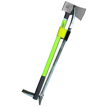 Halligan with Handle, Green, Rubber Grip MPN:K-30-UFL-8