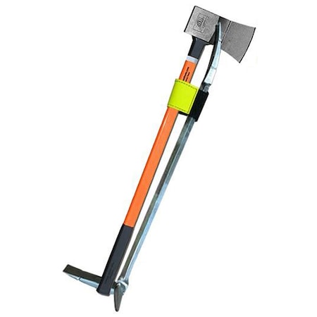 Halligan with Handle, Orange, Rubber Grip MPN:K-30-UFO-8