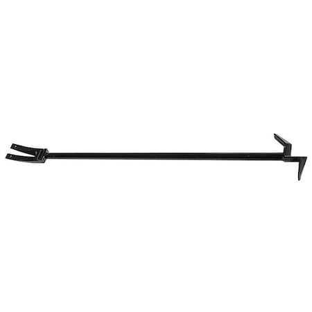 NY Claw, 4 ft. Black Powder Coat, w/ NY Hook & Halligan Fork MPN:NYC-4