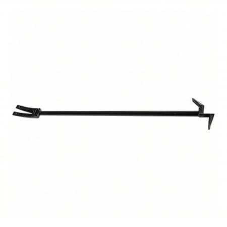 NY Hook, 5 ft. Black Powder Coat, w/ Chisel End MPN:NYH-5