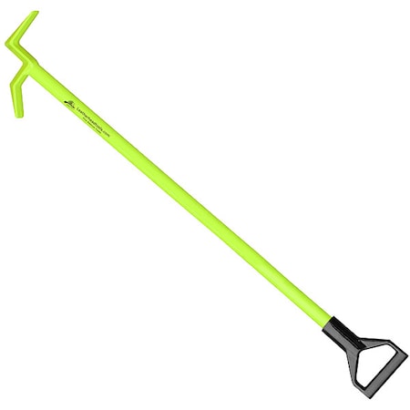 NY Hook, 4 ft. HiViz Lime, w/ D-Handle MPN:NYHL-4-D