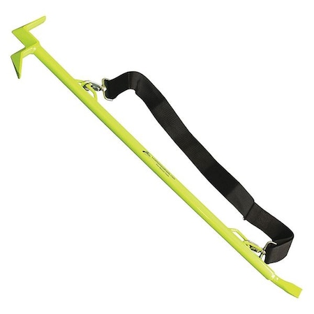 NY Hook, 8 ft. HiViz Lime, w/ Chisel End & Strap MPN:NYHL-8-S