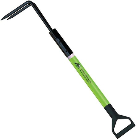 Rubbish Hook, 6 ft. Pro-Lite Pole, HiViz Lime, D-Handle MPN:PLL-6RH-D