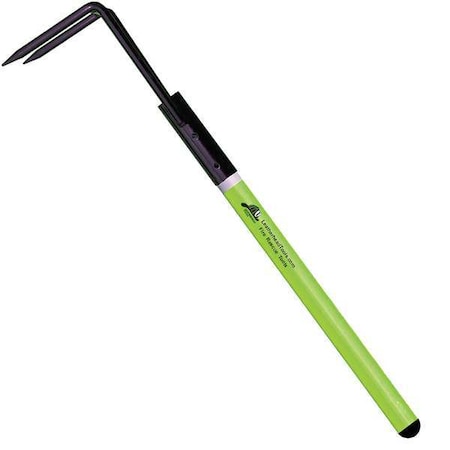 Rubbish Hook, 8 ft. Pro-Lite Pole, HiViz Lime MPN:PLL-8RH-B