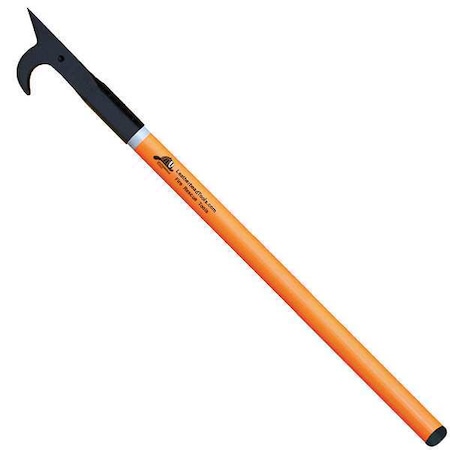 American Hook, 4 ft. Pro-Lite Pole, HiViz Orange MPN:PLO-4AH-B