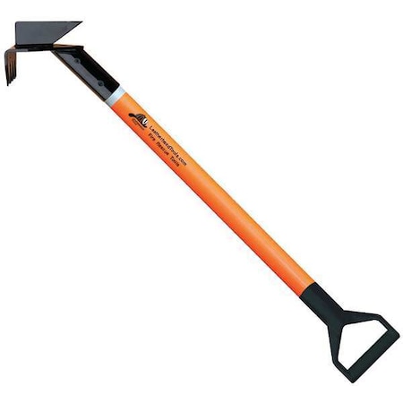 Drywall Hook, 4 ft. Pro-Lite Pole, HiViz Orange, D-Handle MPN:PLO-4DH-D
