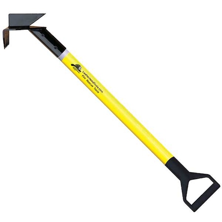 Drywall Hook, 10 ft. Pro-Lite Pole, HiViz Yellow, D-Handle MPN:PLY-10DH-D