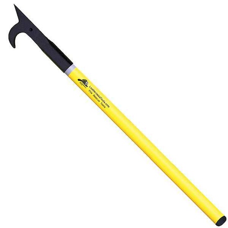 American Hook, 3 ft. Pro-Lite Pole, HiViz Yellow MPN:PLY-3AH-B