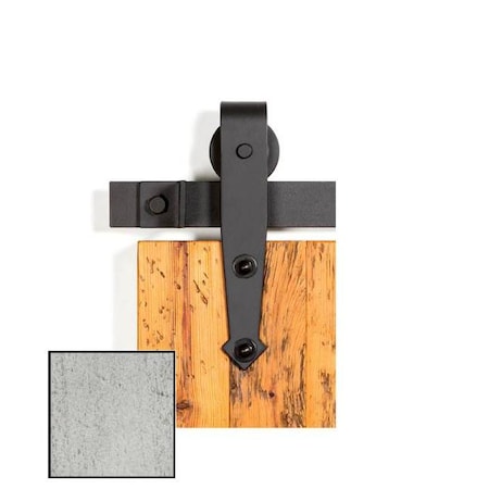 Mill Finish STNLS Steel Barn Door Hardware 0115-4001 40 MPN:0115-4001