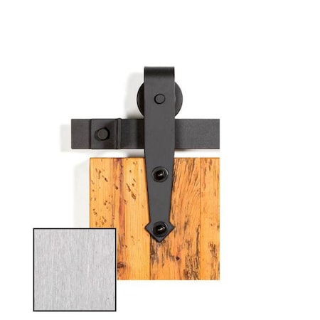 Brushed Stainless Steel Barn Door Hardware 0117-5053 50 MPN:0117-5053