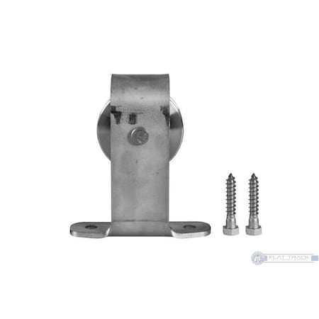 Mill Finish STNLS Steel Barn Door Hardware 0119-4069 40 MPN:0119-4069