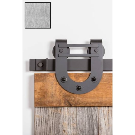 Brushed Nickel Barn Door Hardware 0119-9008 90 MPN:0119-9008