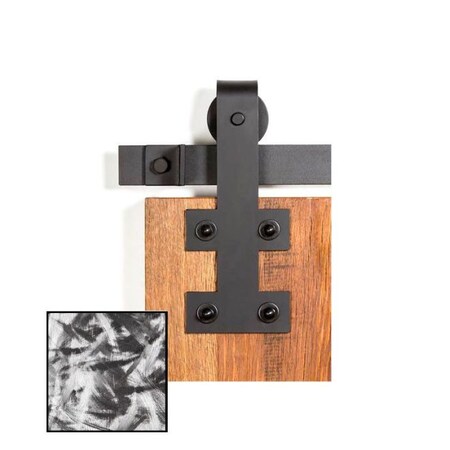 Machine Polished Barn Door Hardware 0120-3050 30 MPN:0120-3050