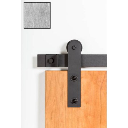 Brushed Nickel Barn Door Hardware 0120-9030 90 MPN:0120-9030