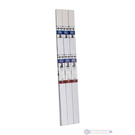 Brushed Stainless Steel Barn Door Hardware 1024-5005 50 MPN:1024-5005