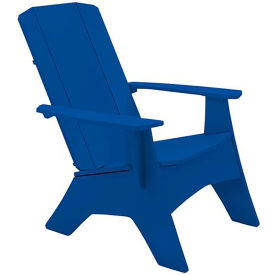 Ledge® Lounger Mainstay Adirondack Regular Ready To Assemble Navy Blue LL-MS-A-R-RTA-NY