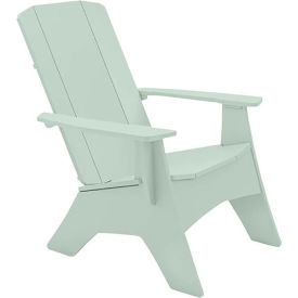 Ledge® Lounger Mainstay Adirondack Regular Ready To Assemble Sage Green LL-MS-A-R-RTA-SG