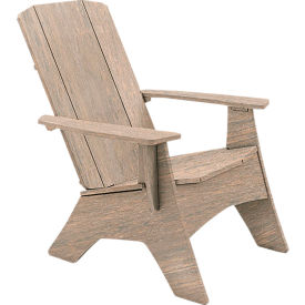 Ledge® Lounger Mainstay Adirondack Regular Ready To Assemble Wheat LL-MS-A-R-RTA-WE