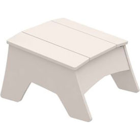 Ledge® Lounger Mainstay Adirondack Ottoman Cloud LL-MS-AO-CD