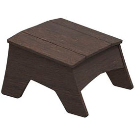 Ledge® Lounger Mainstay Adirondack Ottoman Flint LL-MS-AO-FT