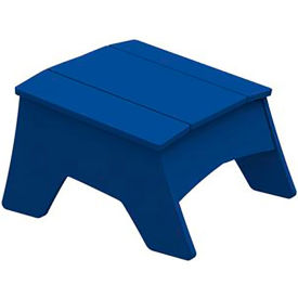Ledge® Lounger Mainstay Adirondack Ottoman Navy Blue LL-MS-AO-NY