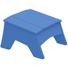 Ledge® Lounger Mainstay Adirondack Ottoman Sky Blue LL-MS-AO-SB