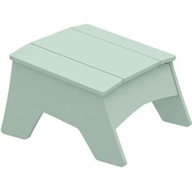 Ledge® Lounger Mainstay Adirondack Ottoman Sage Green LL-MS-AO-SG