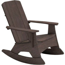 Ledge® Lounger Mainstay Adirondack Rocker Flint LL-MS-AR-FT