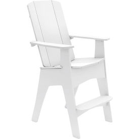 Ledge® Lounger Mainstay Adirondack Tall White LL-MS-AT-WH