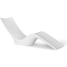 Ledge® Lounger Autograph Chaise White LL-AG-C-W