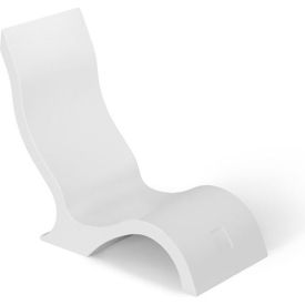 Ledge® Lounger Signature Chair White LL-SG-CR-W