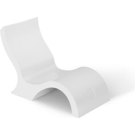 Ledge® Lounger Signature Low Back Chair White LL-SG-LBCR-W