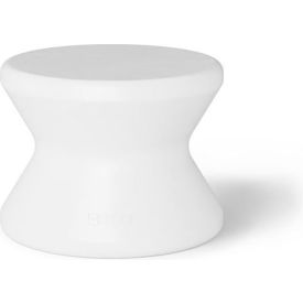 Ledge® Lounger Signature Standard Side Table without Umbrella Hole White LL-SG-ST-14NH-W