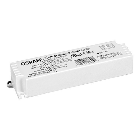 LEDDriver, LEDVANCENFC, 5-5/16in-L, 1PK MPN:OT20W/12V/UNV