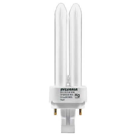 CFL, 18 W, T4, 4-Pin (G24q-2) MPN:CF18DD/E/835/ECO